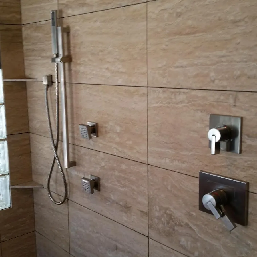 Shower fixture installation for Frozen Pipe Repair in De Pere